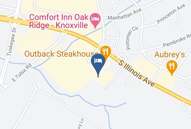 Anderson - Staybridge Suites Knoxville Oak Ridge Maps