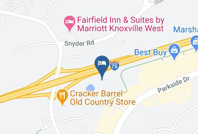 Knox - Staybridge Suites Knoxville West Maps
