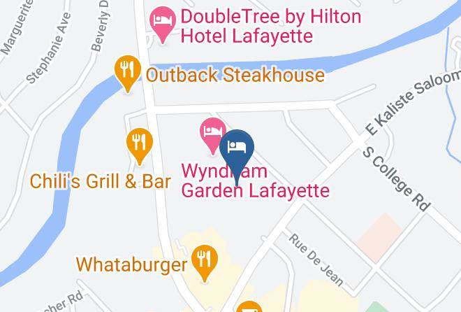 Lafayette Par - Staybridge Suites Lafayette Airport Maps