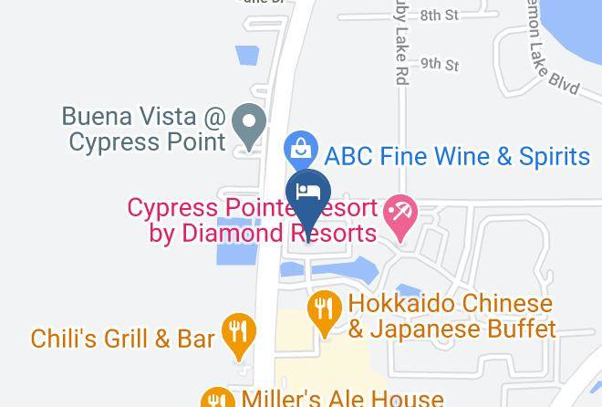 Orange - Staybridge Suites Orlando Lake Buena Vista Maps
