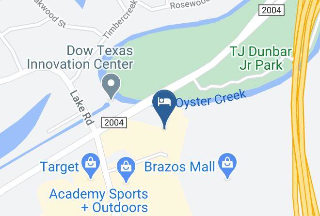 Brazoria - Staybridge Suites Lake Jackson Maps