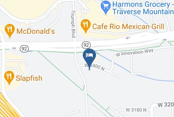 Utah - Staybridge Suites Lehi Traverse Ridge Center Maps