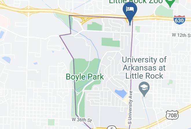 Pulaski - Staybridge Suites Little Rock Medical Center Maps