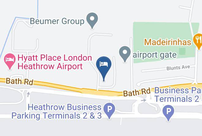 London - Staybridge Suites London Heathrow Bath Road Maps