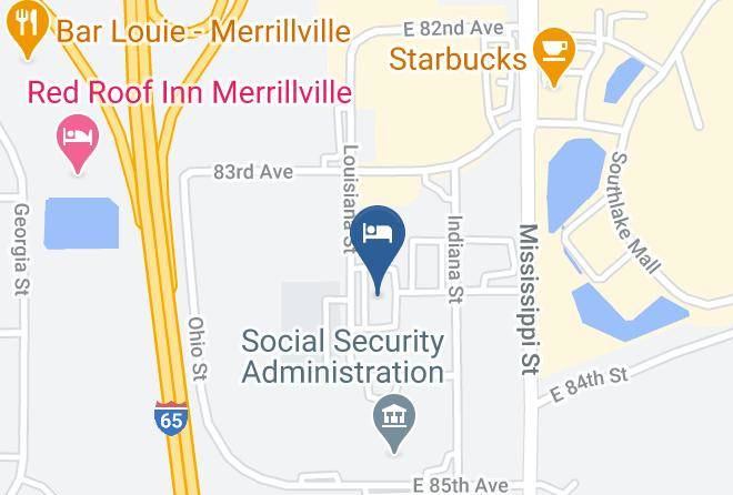 Lake - Staybridge Suites Merrillville Maps