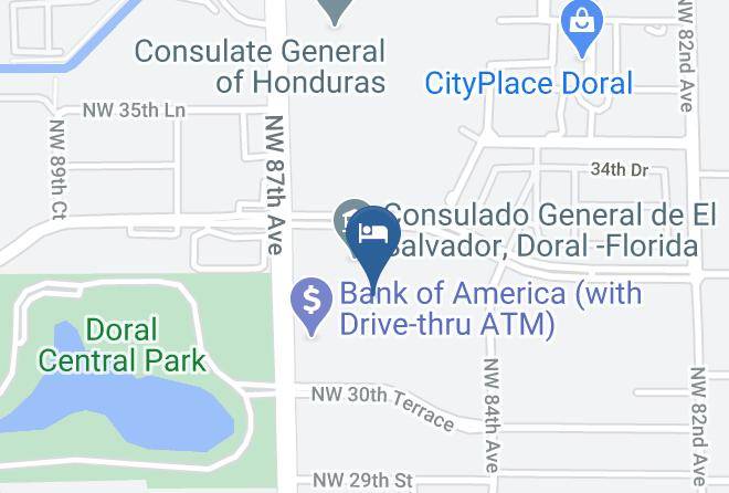 Miami Dade - Staybridge Suites Miami Doral Area Maps