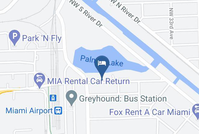 Miami Dade - Staybridge Suites Miami International Airport Maps