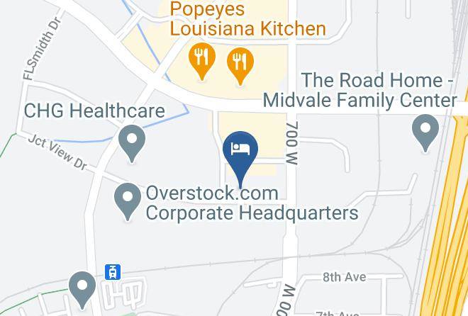Staybridge Suites Midvale Map