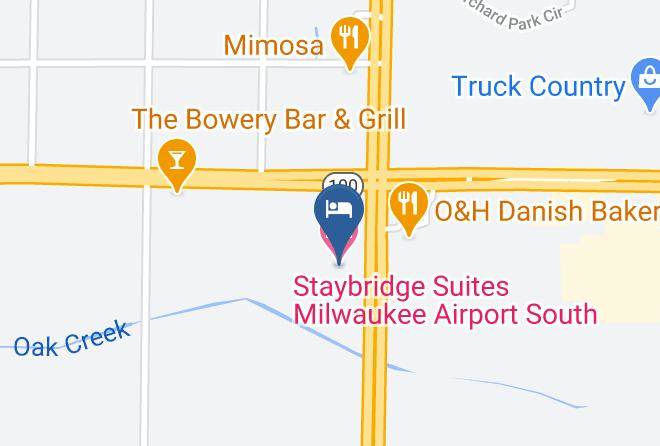 Milwaukee - Staybridge Suites Milwaukee Airport South Maps