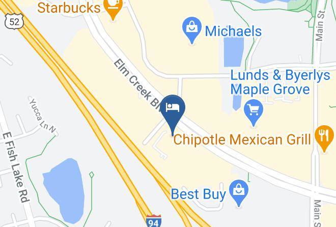 Staybridge Suites Mpls Maple Grove Arbor Lakes Map