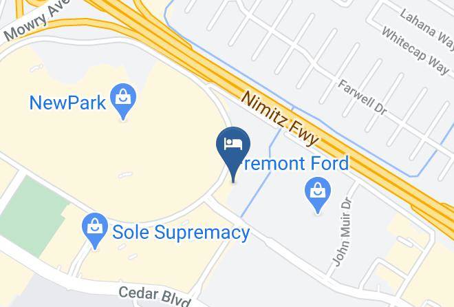Alameda - Staybridge Suites Newark Fremont Maps