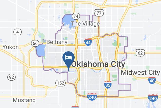 Oklahoma - Staybridge Suites Oklahoma City Airport Maps