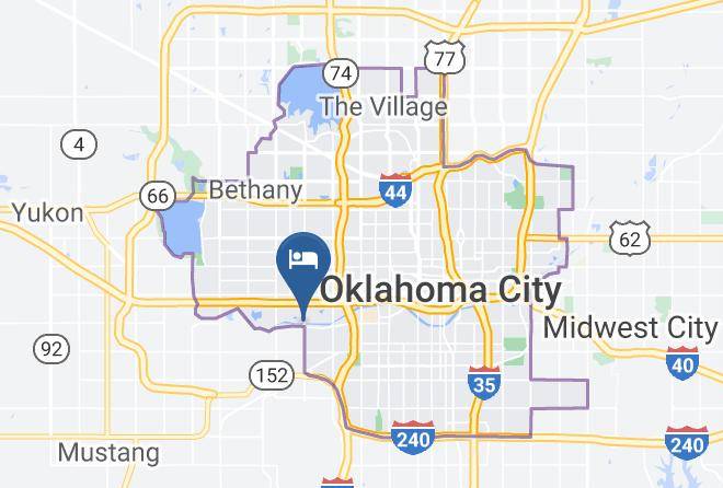 Oklahoma - Holiday Inn Express & Suites Oklahoma City Airport Maps