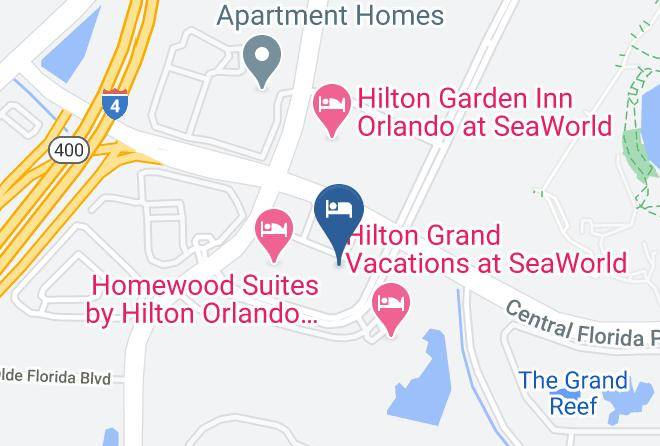 Orange - Staybridge Suites Orlando At Seaworld Maps
