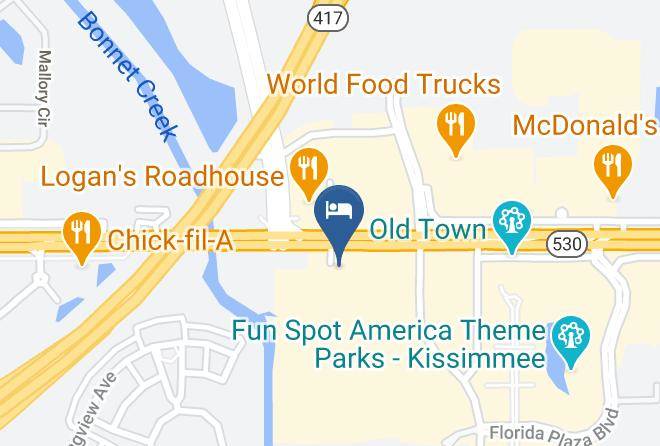 Osceola - Staybridge Suites Orlando Royale Parc Suites Maps