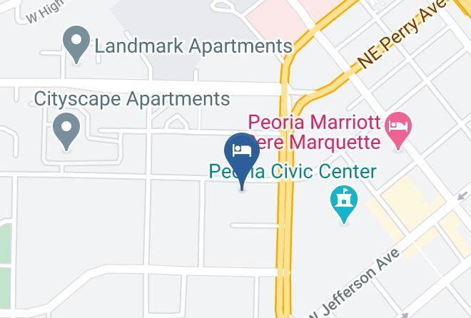 Peoria - Staybridge Suites Peoria Downtown Maps