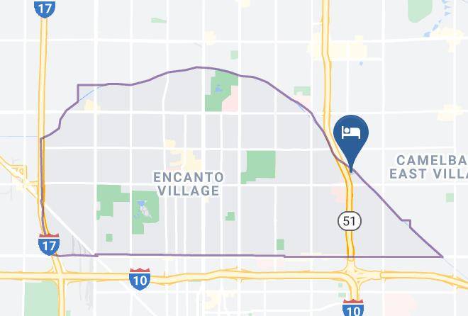 Maricopa - Staybridge Suites Phoenix Biltmore Area Maps