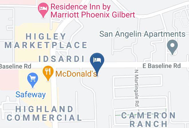 Maricopa - Staybridge Suites Phoenix East Gilbert Maps