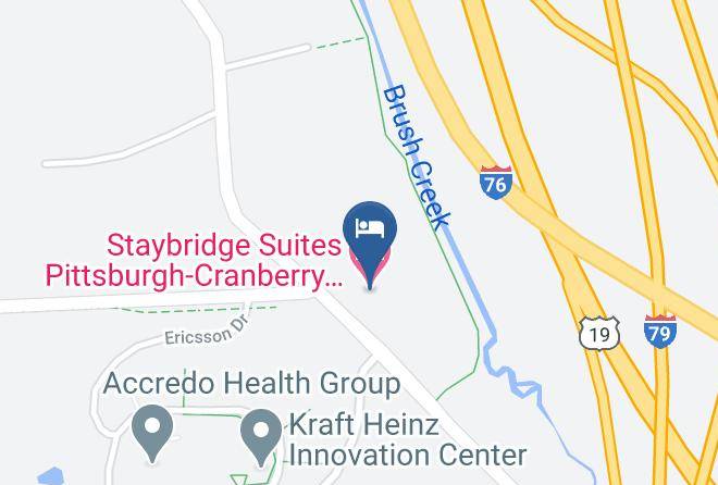 Allegheny - Staybridge Suites Pittsburgh Cranberry Township Maps