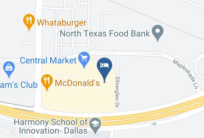 Staybridge Suites Plano Richardson Area Map