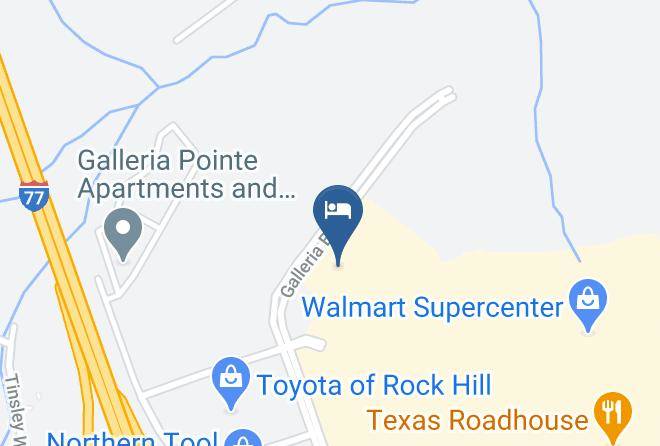 York - Holiday Inn Rock Hill Maps