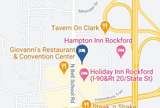 Winnebago - Staybridge Suites Rockford Maps