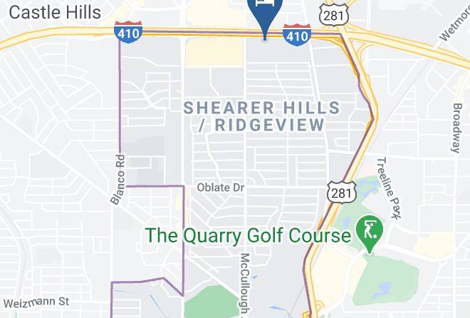 Bexar - Staybridge Suites San Antonio Airport Maps