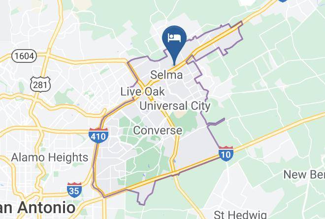 Staybridge Suites San Antonio Schertz Map