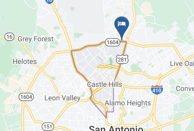 Bexar - Staybridge Suites San Antonio Stone Oak Maps