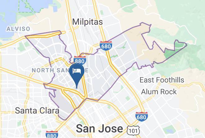 Santa Clara - Staybridge Suites San Jose Maps