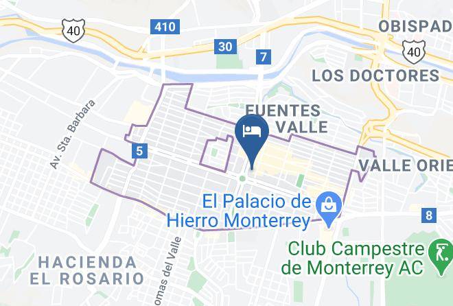 San Pedro Garza Garcia - Staybridge Suites Monterrey - San Pedro Maps