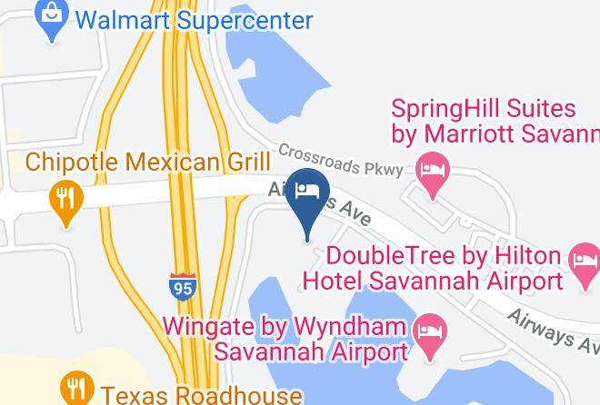 Chatham - Staybridge Suites Savannah Airport Pooler Maps