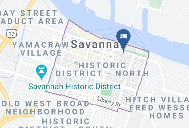 Chatham - Staybridge Suites Savannah Historic District Maps