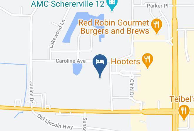 Lake - Staybridge Suites Schererville Maps