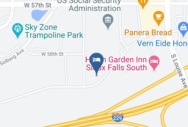 Lincoln - Staybridge Suites Sioux Falls Southwest Maps