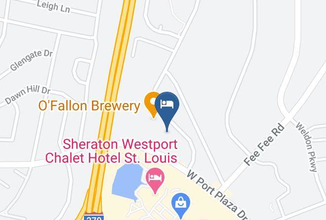 St Louis - Staybridge Suites St Louis Westport Maps