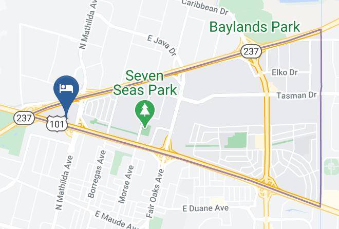 Santa Clara - Sonesta ES Suites Sunnyvale Maps