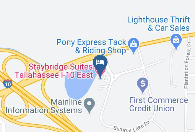 Leon - Staybridge Suites Tallahassee I 10 East Maps