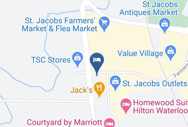 Waterloo - Staybridge Suites Waterloo St Jacobs Area Maps