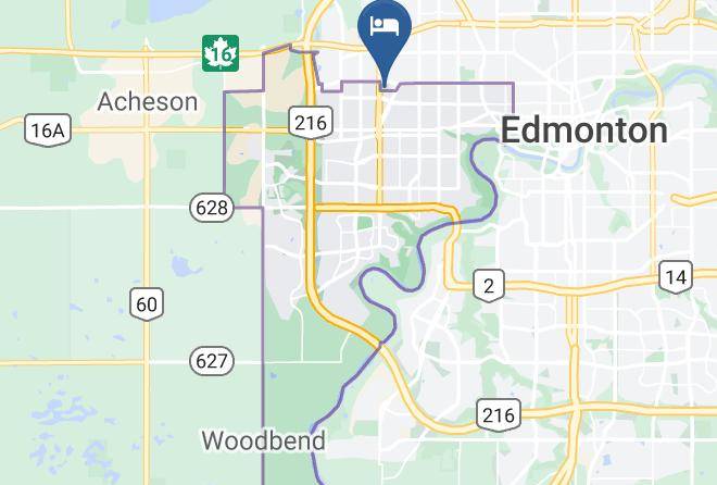 Staybridge Suites West Edmonton Map