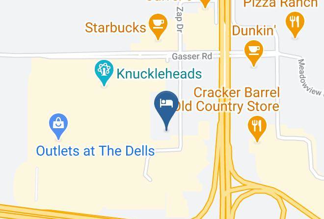 Sauk - Staybridge Suites Wisconsin Dells Lake Delton Maps