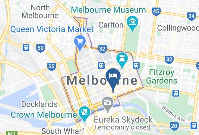 Melbourne - Staycentral Cbd Little Paris Flinders Lane Maps