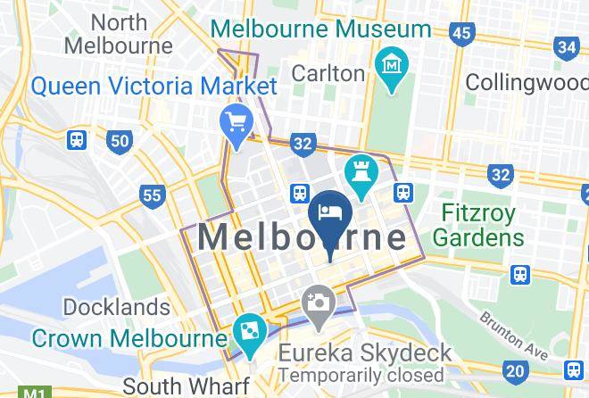 Melbourne - Staycentral Merigold On Collins Maps