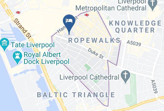 Liverpool - Staycity Aparthotel Liverpool Duke Street Maps