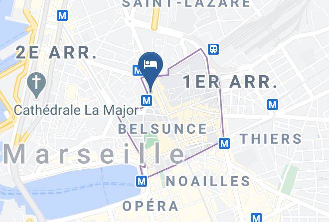Bouches Du Rhone - Staycity Aparthotels Centre Vieux Port Marseille Maps