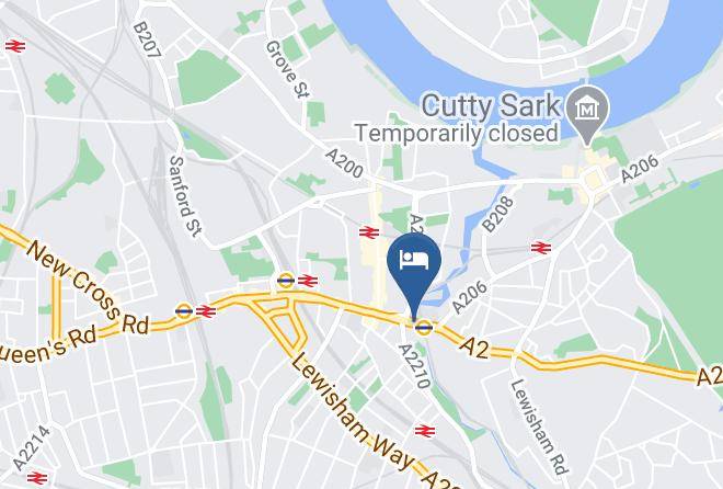 London - Staycity Aparthotels Deptford Bridge Maps