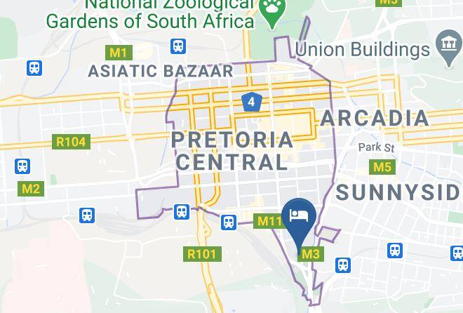 City Of Tshwane - Stayeasy Pretoria Maps