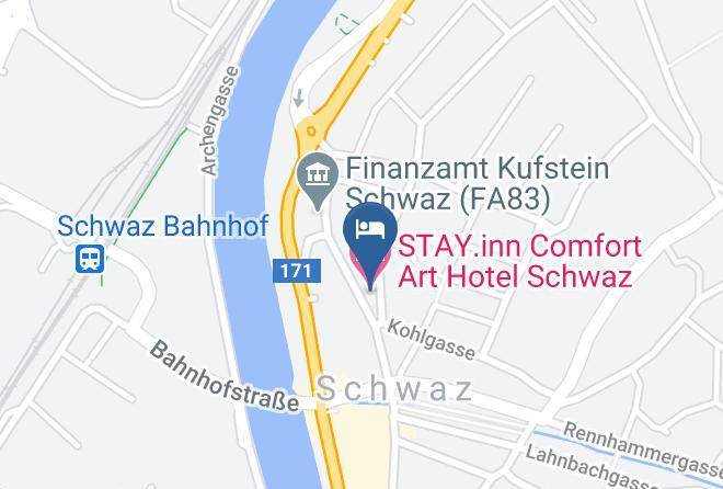 Schwaz - Stay Inn Comfort Art Hotel Schwaz Maps