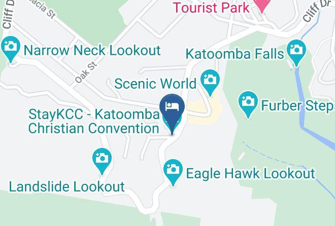 Blue Mountains - Staykcc Katoomba Christian Convention Maps