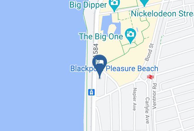 Blackpool - Staymor Hotel Maps